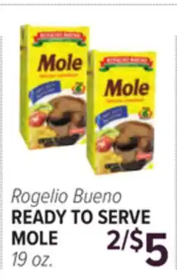 Cermak Fresh Market Rogerio Bueno READY TO SERVE MOLE offer