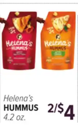 Cermak Fresh Market Helena's HUMMUS offer