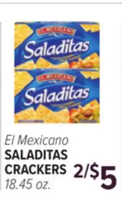 Cermak Fresh Market El Mexicano SALADITAS CRACKERS offer