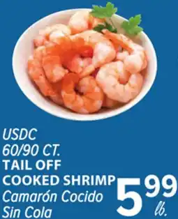 Cermak Fresh Market USDC 60/90 CT. TAIL OFF COOKED SHRIMP offer