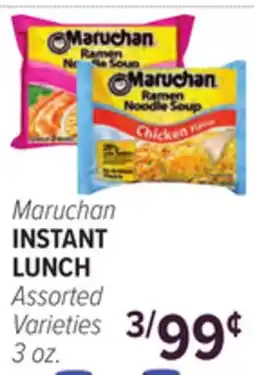 Cermak Fresh Market Maruchan INSTANT LUNCH offer
