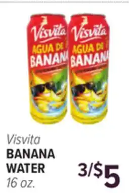 Cermak Fresh Market Visvita BANANA WATER offer