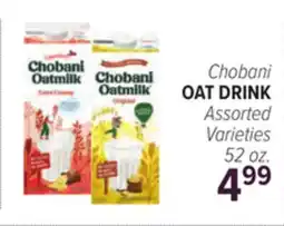 Cermak Fresh Market Chobani OAT DRINK offer