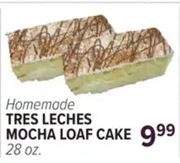 Cermak Fresh Market Homemade TRES LECHES MOCHA LOAF CAKE offer