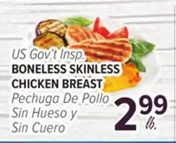 Cermak Fresh Market US Gov't Insp. BONELESS SKINLESS CHICKEN BREAST offer