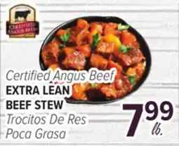 Cermak Fresh Market Certified Angus Beef EXTRA LEAN BEEF STEW offer