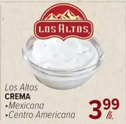 Cermak Fresh Market Los Altos CREMA offer