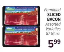 Cermak Fresh Market Farmland SLICED BACON offer