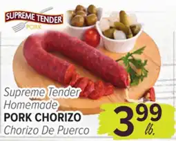 Cermak Fresh Market Supreme Tender Homemade PORK CHORIZO offer