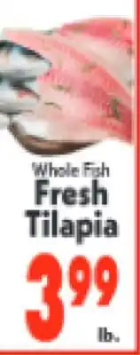 Marino's Supermarket Whole Fish Fresh Tilapia offer
