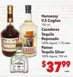 Vallarta Supermarkets Hennessy V.S Cognac offer