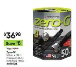 Lowe's Ternrapex zero-g premium-duty kink-free hose offer