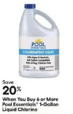 Lowe's Pool Essentials Liquid Chlorine offer