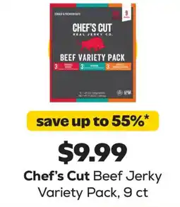 Grocery Outlet Chef's Cut Beef Jerky Variety Pack offer