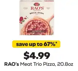Grocery Outlet Rao's Meat Trio Pizza offer