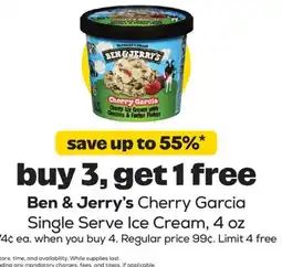 Grocery Outlet Ben & Jerry's Cherry Garcia offer
