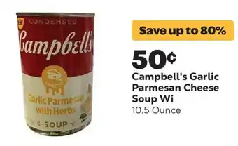 Campbell's Garlic Parmesan Cheese Soup