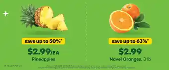 Grocery Outlet Pineapples offer