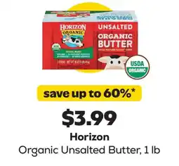 Grocery Outlet Horizon Organic Unsalted Butter offer