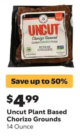 Grocery Outlet Uncut Plant Based Chorizo Grounds offer