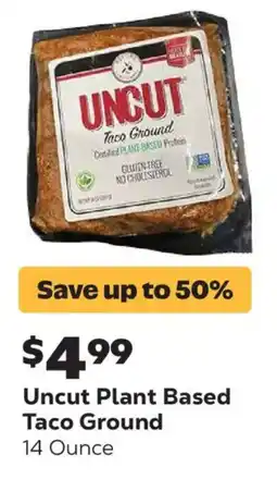 Grocery Outlet Uncut Plant Based Taco Ground offer