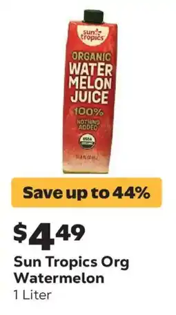 Grocery Outlet Sun Tropics Org Watermelon offer