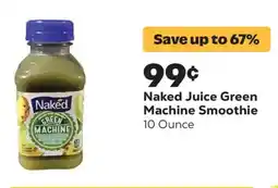 Grocery Outlet Naked Juice Green Machine Smoothie offer