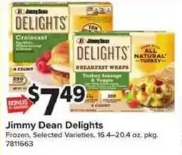 Giant Food Jimmy Dean Delights offer