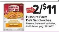 Giant Food Hillshire Farm Deli Sandwiches offer