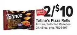 Giant Food Totino's pizza rolls offer