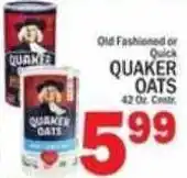 C Town Quaker oats offer