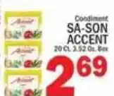 C Town Sa-son accent condiment offer