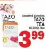 C Town Tazo tea offer