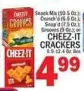 C Town Cheez-it crackers offer