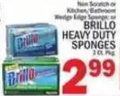 C Town Brillo heavy duty sponges offer