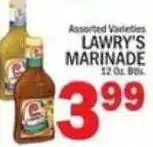 C Town Lawry's marinade offer