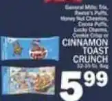 C Town General Mills Cinnamon Toast Crunch offer