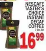 C Town Nescafe taster's choice instant decaf coffee offer