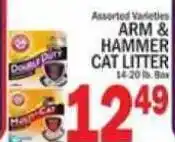 C Town Arm & Hammer cat litter offer