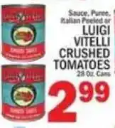 C Town Luigi Vitelli crushed tomatoes offer