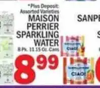 C Town Maison Perrier Sparkling Water offer