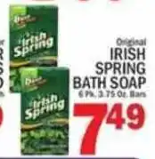 C Town Irish Spring bath soap offer