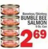 C Town Bumble Bee salmon offer