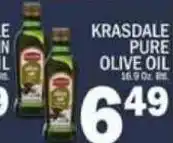 C Town Krasdale pure olive oil offer
