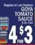 C Town Goya tomato sauce offer