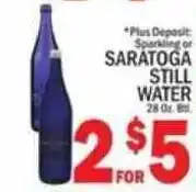 C Town Saratoga still water offer