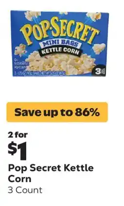 Grocery Outlet Pop Secret Kettle Corn offer