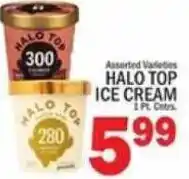 C Town Halo Top ice cream offer