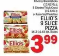C Town Ellio's 9 slice pizza offer