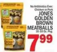 C Town Jones golden brown meatballs offer